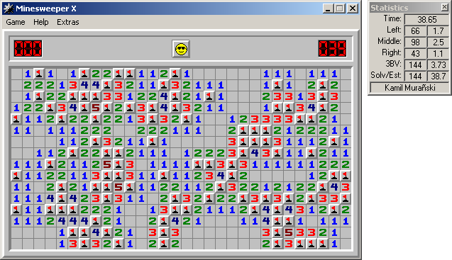 Windows 7 Minesweeper