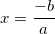 The Linear Formula